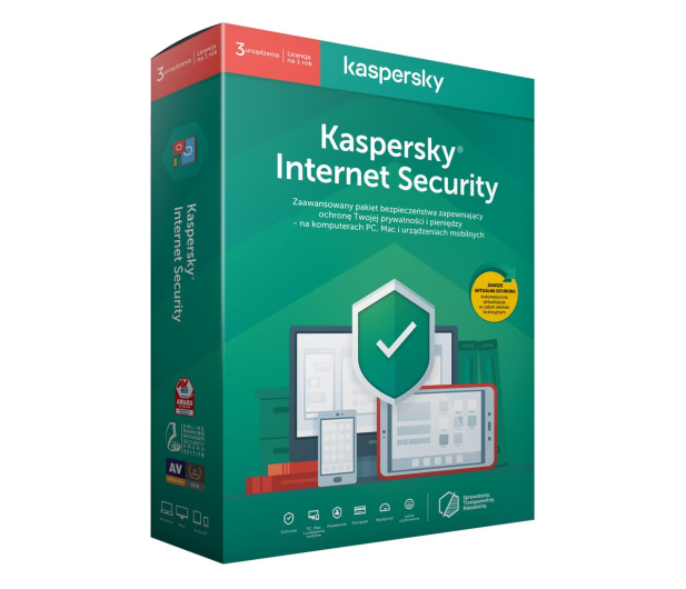 Kaspersky Internet Security Multi-Device 3st. (12m.) - 386853 - zdjęcie